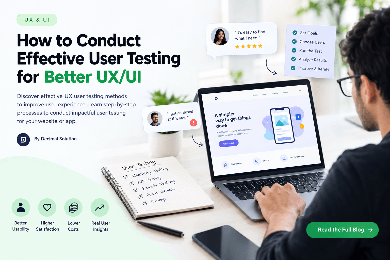 How to Conduct Effective User Testing for Better UX/UI