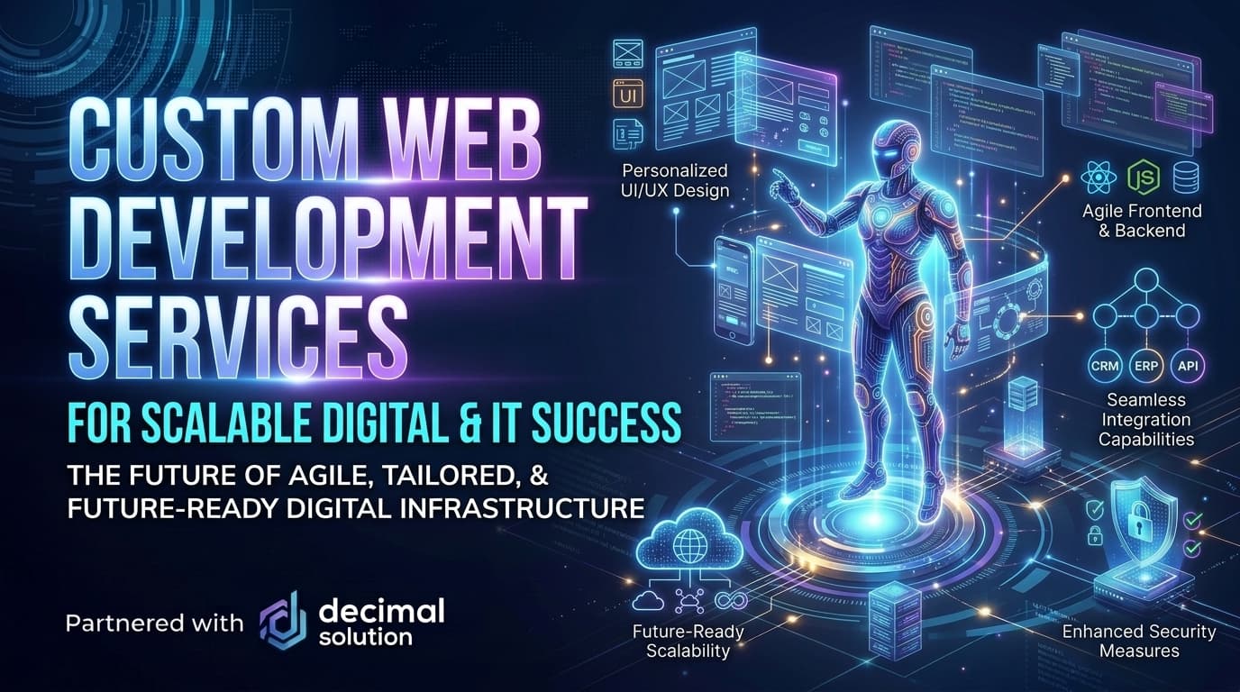 Custom Web Development Services Productive for Scalable Digital and IT Success