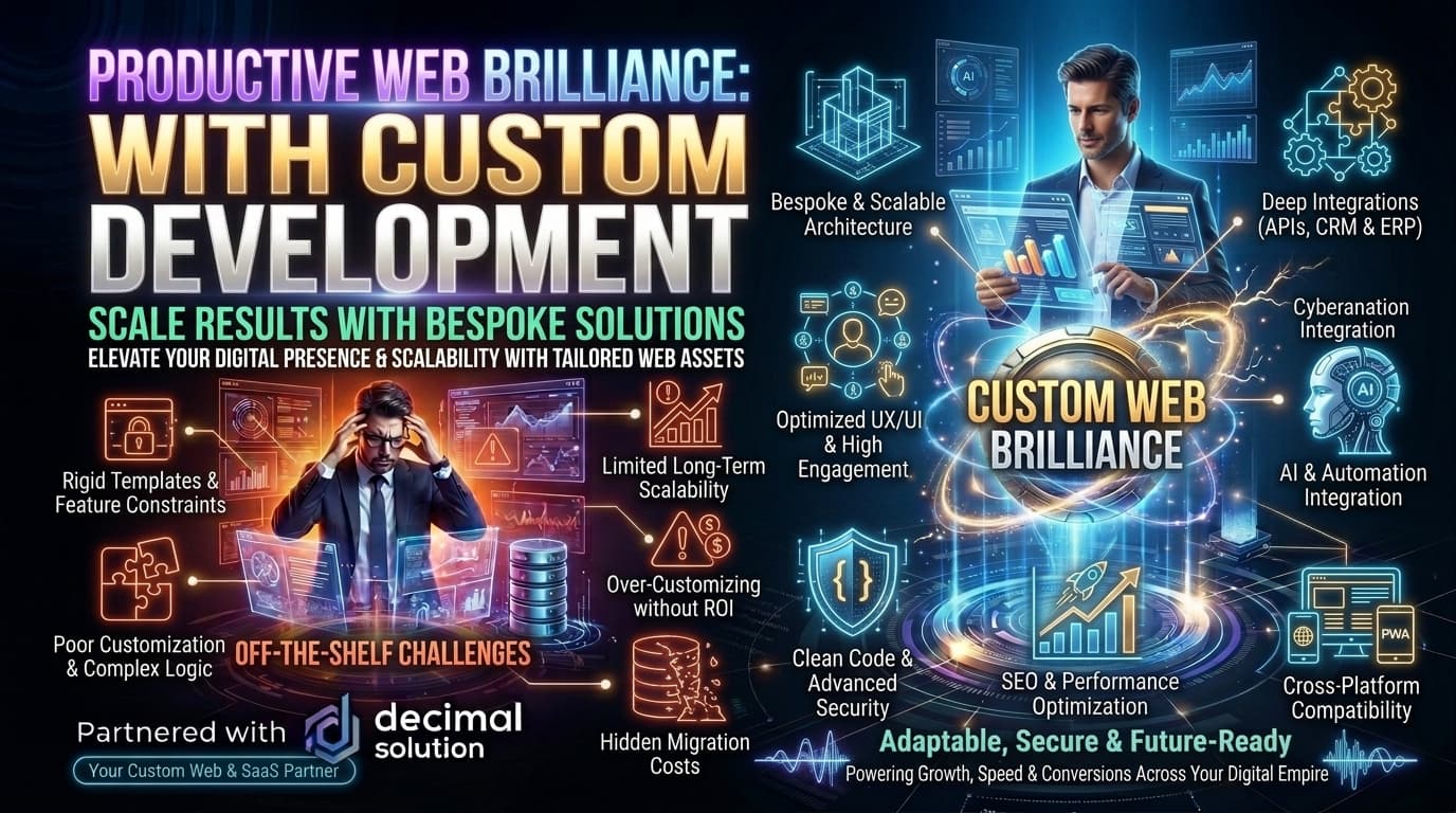 Productive Web Brilliance: Custom Development That Drives Results