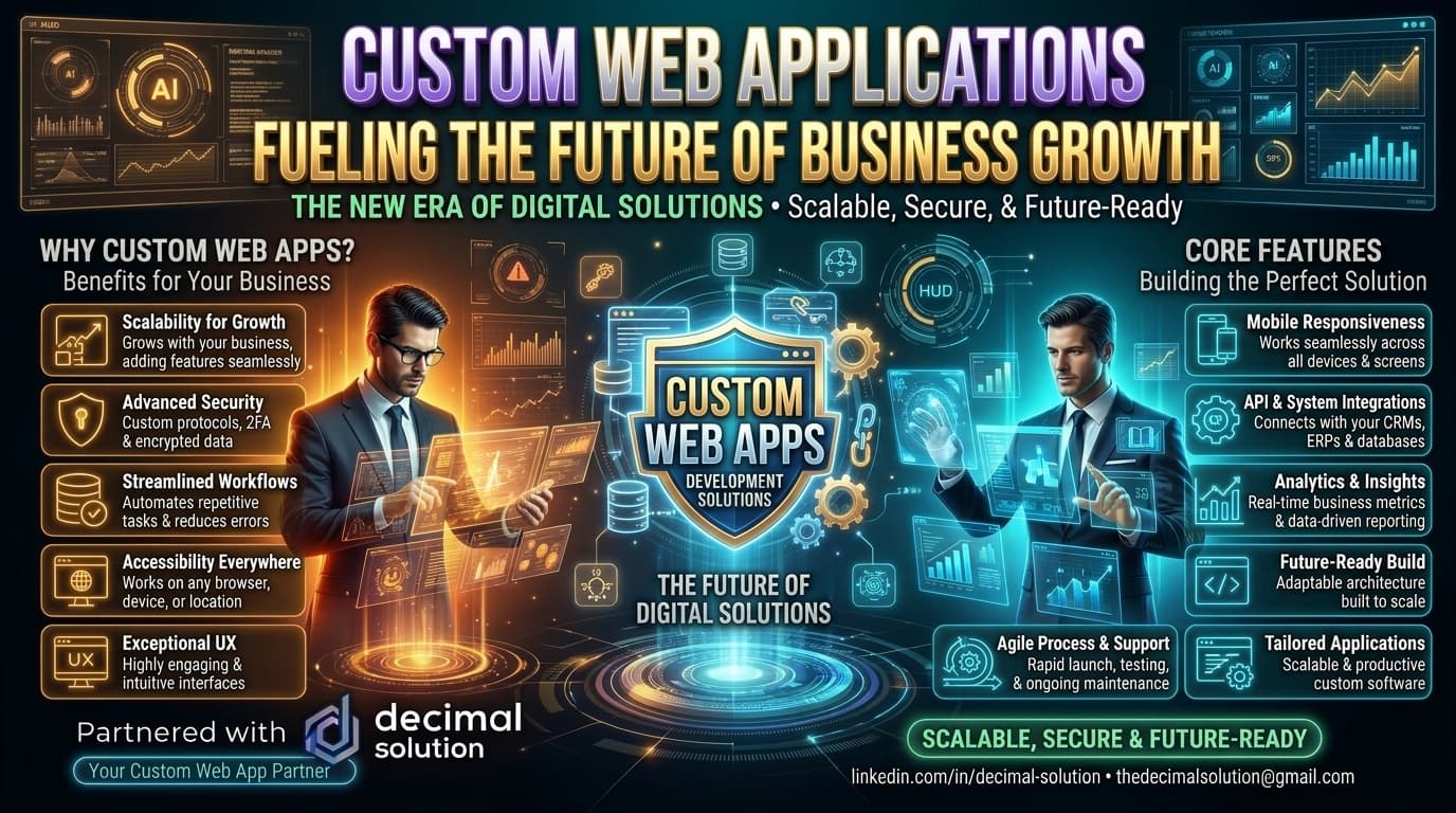 Fuel Business Growth with Custom Web Application Development Solutions