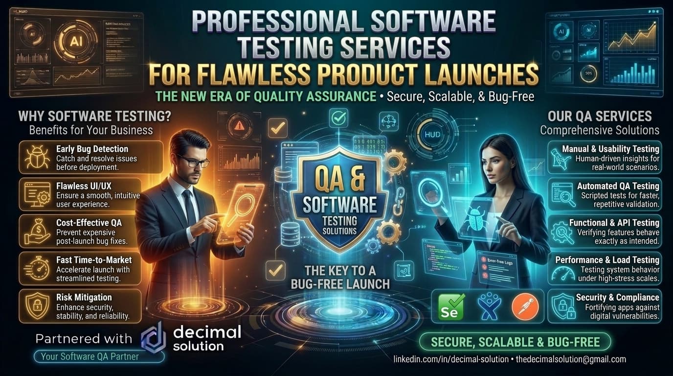 Professional Software Testing Services for Flawless Product Launches