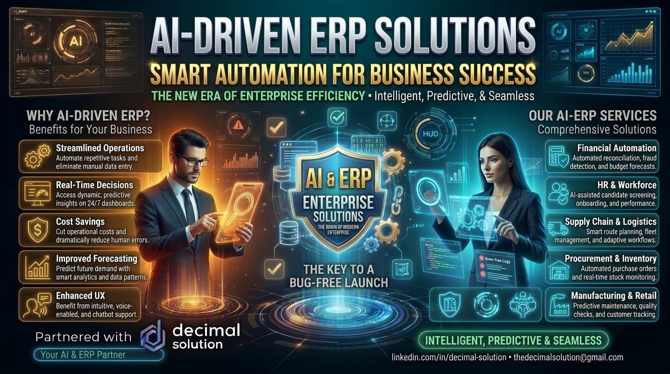 AI-Driven ERP Solutions: Smart Automation for Business Success
