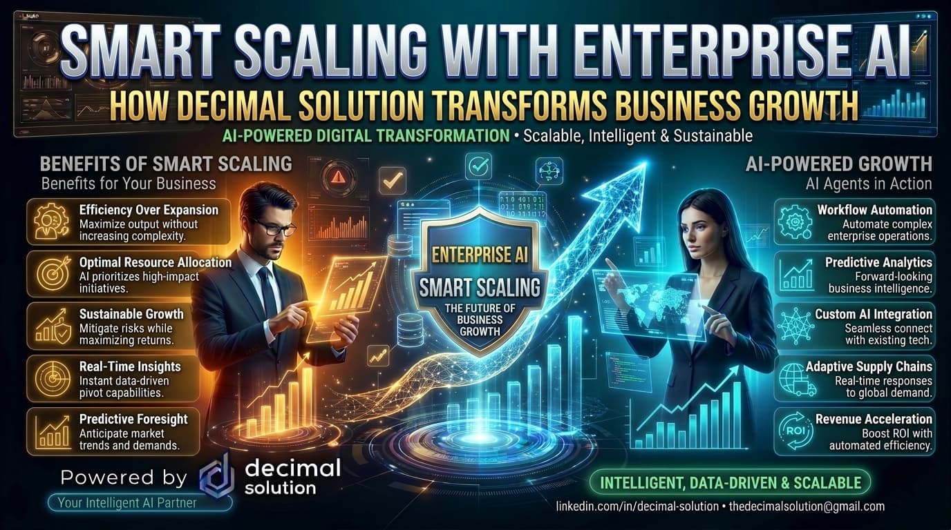 Smart Scaling with Enterprise AI: How Decimal Solution Transforms Business Growth