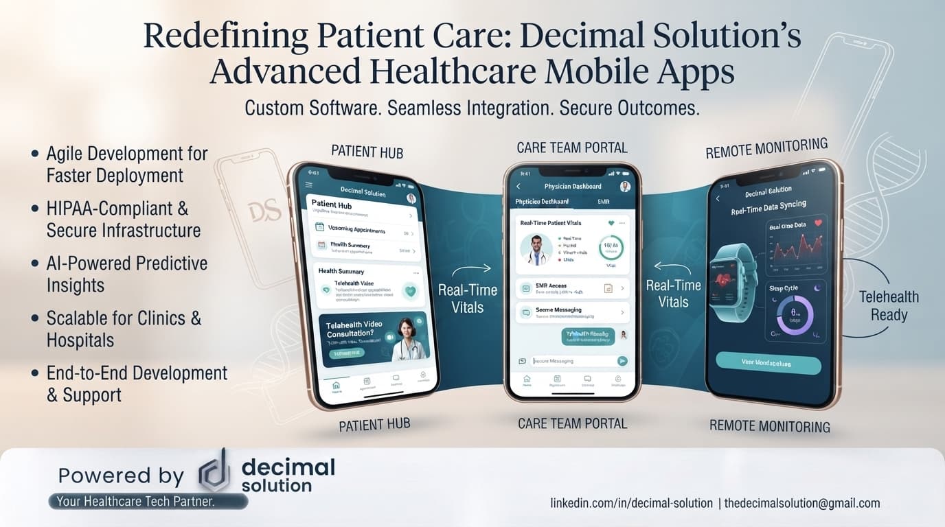 Decimal Solution: Advanced Mobile Apps for Healthcare Industry