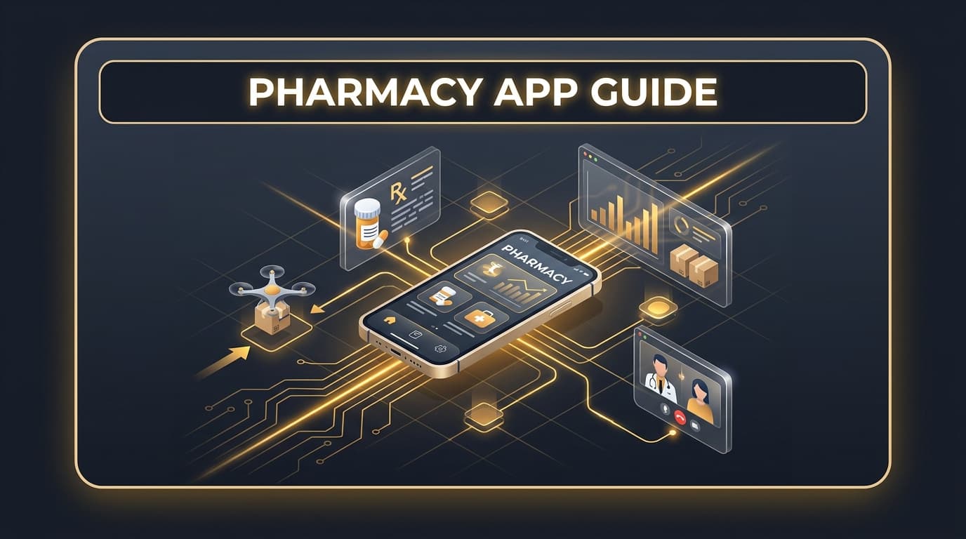 Custom Pharmaceutical Mobile Apps | Modern Pharmacy Solutions by Decimal Solution: