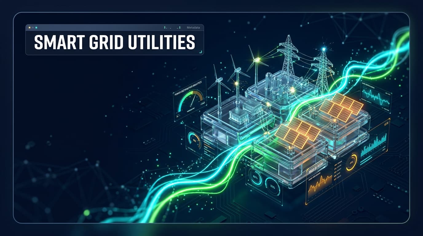 The Rise of Smart Grids: How Web application is Powering the Future of Utilities