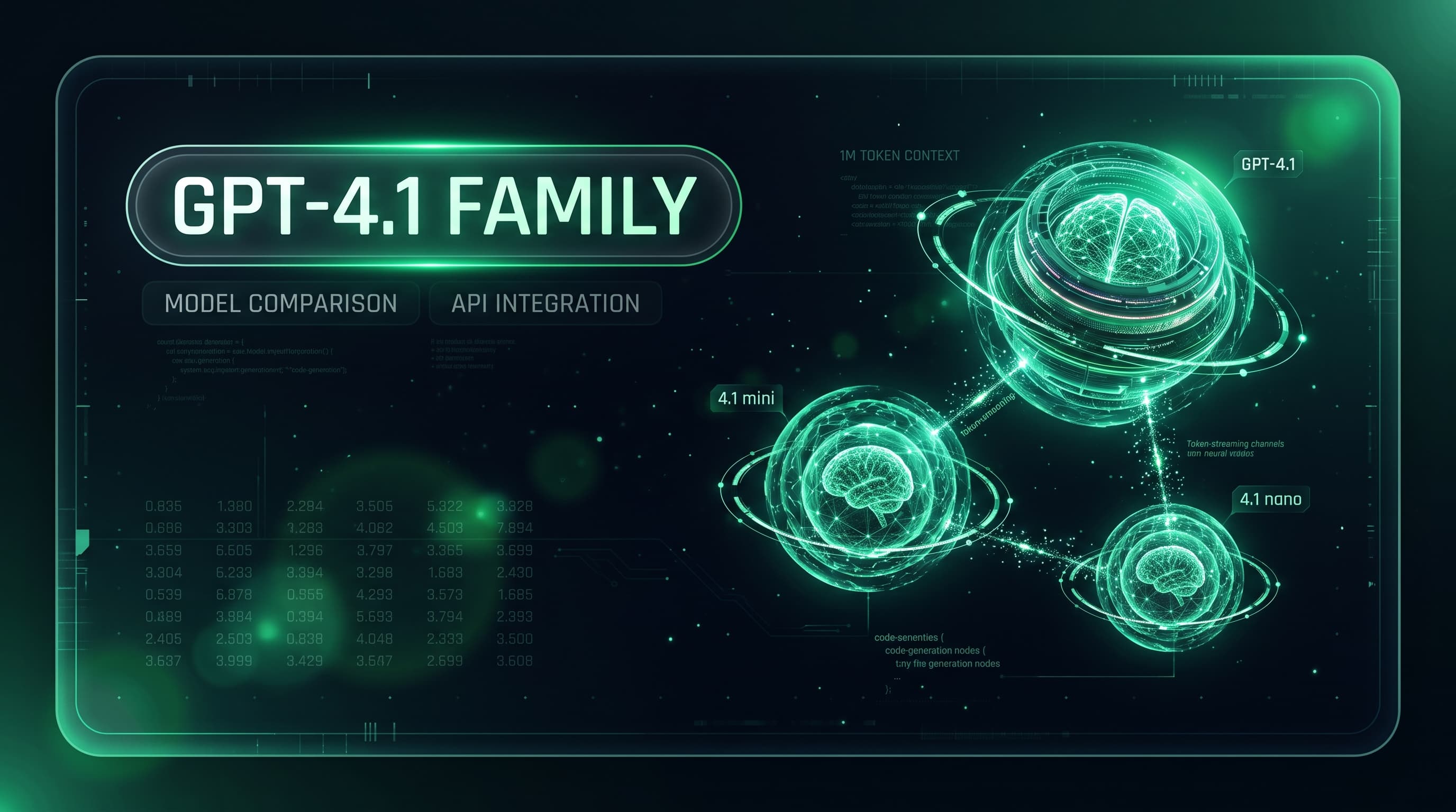 Exploring OpenAI’s GPT-4.1, 4.1 mini, and 4.1 nano: A Developer’s Guide